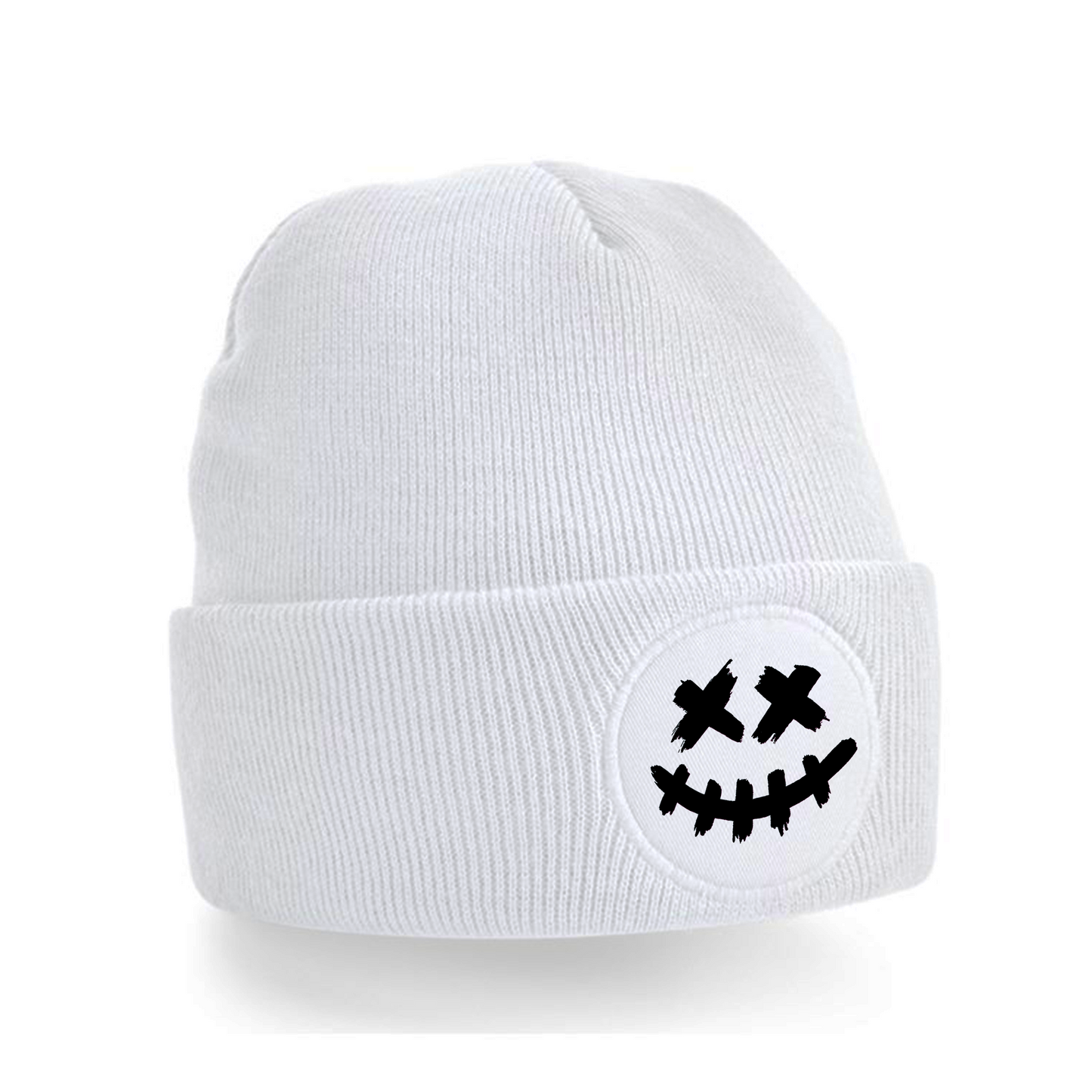 Smile Beanie - White