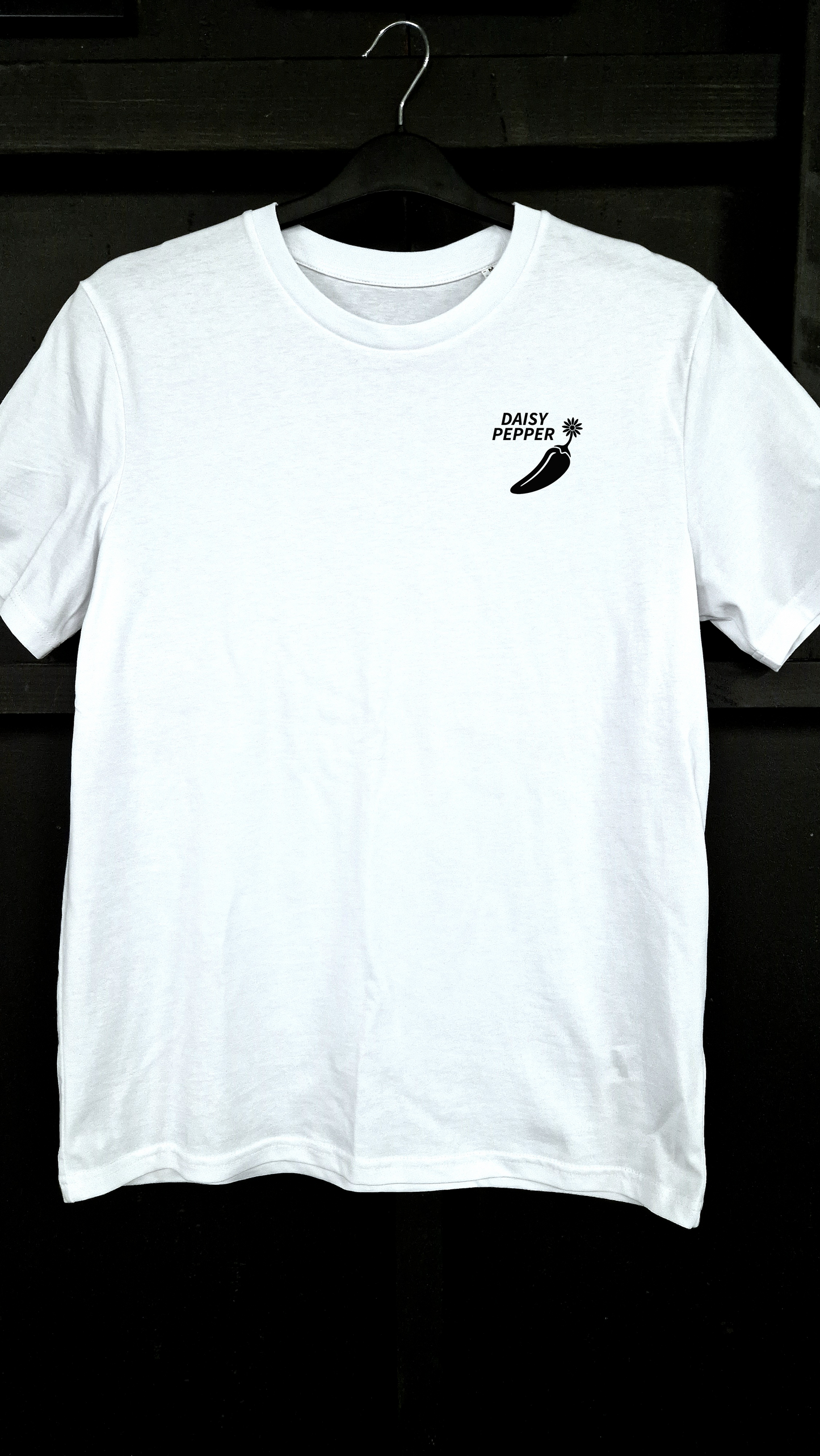 Daisy Pepper Bass Logo Tee #2 White