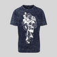 Snakes and Bones Acid Wash Tee