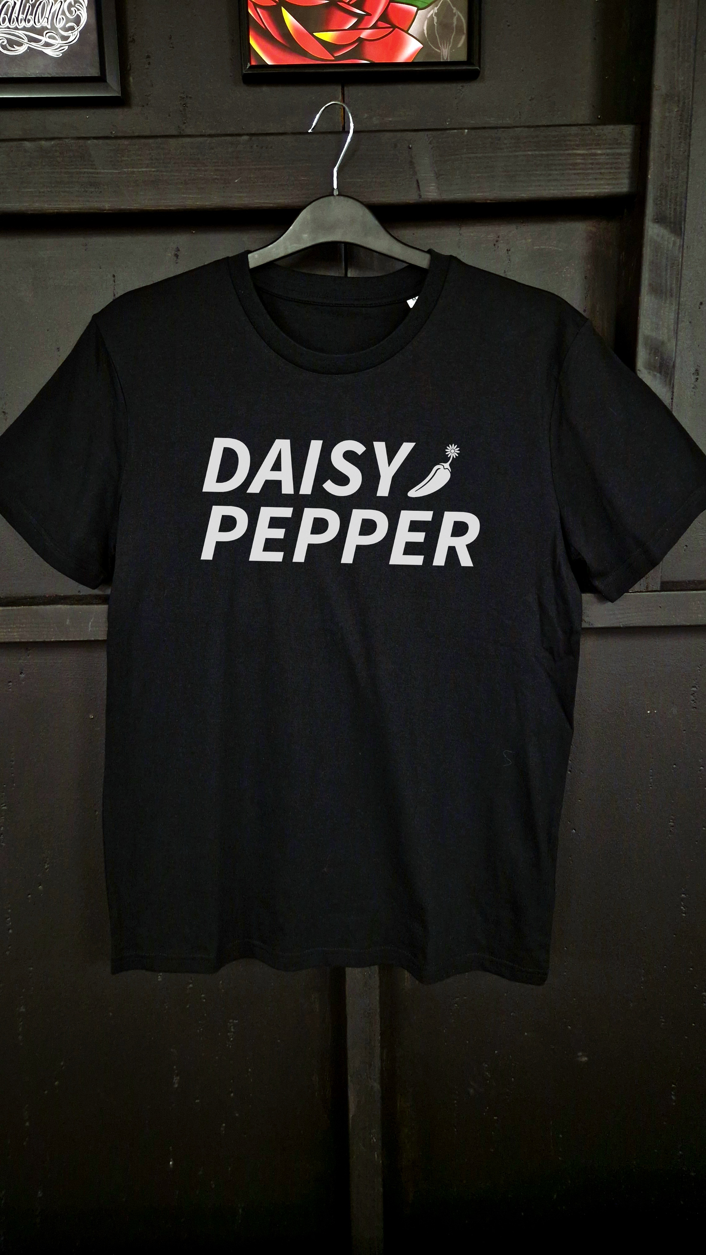 Daisy Pepper Bass Logo Classic Tee #1 - Black