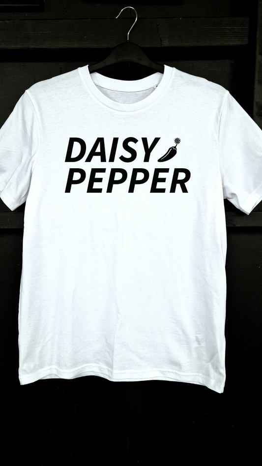 Daisy Pepper Bass Logo Tee #1 White