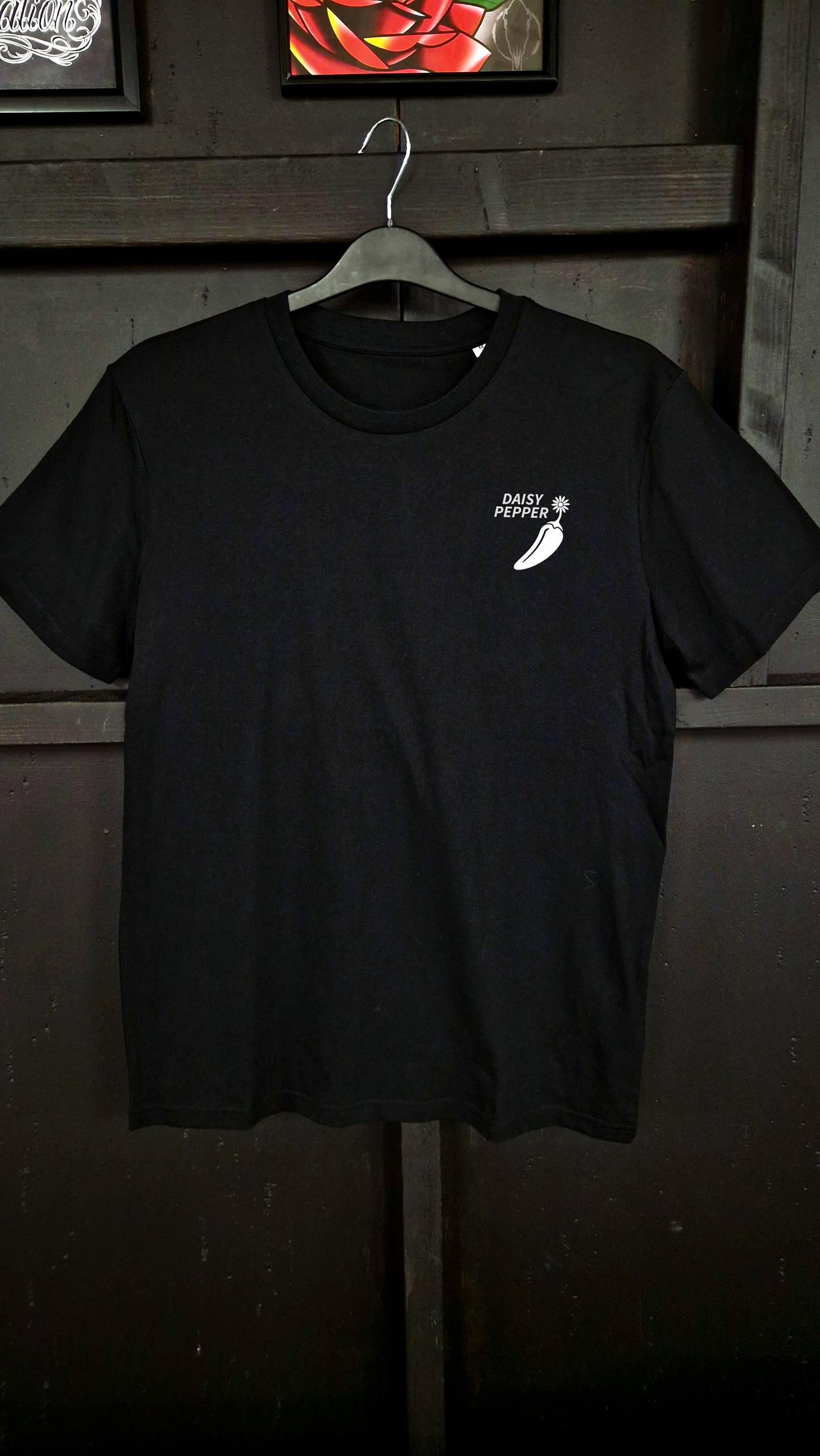 Daisy Pepper Bass Logo Classic Tee #2 - Black